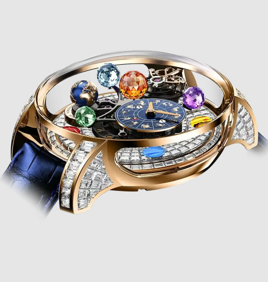 Jacob & Co astronomia solar zodiac ZODIAC BAGUETTE replica watch AS910.40.BD.BD.A
